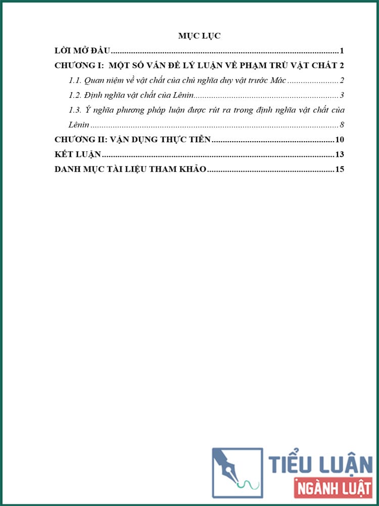 [Tiểu luận 2022] Phân tích định nghĩa vật chất của lênin và chỉ ra tiêu chuẩn để phân biệt vật chất và ý thức, từ đó liên hệ, lấy ví dụ về một thành tựu khoa học tự nhiên mới nhất để chứng minh với định nghĩa của Lênin thì có thể xếp thành tựu khoa học đó vào nhóm vật chất hay ý thức