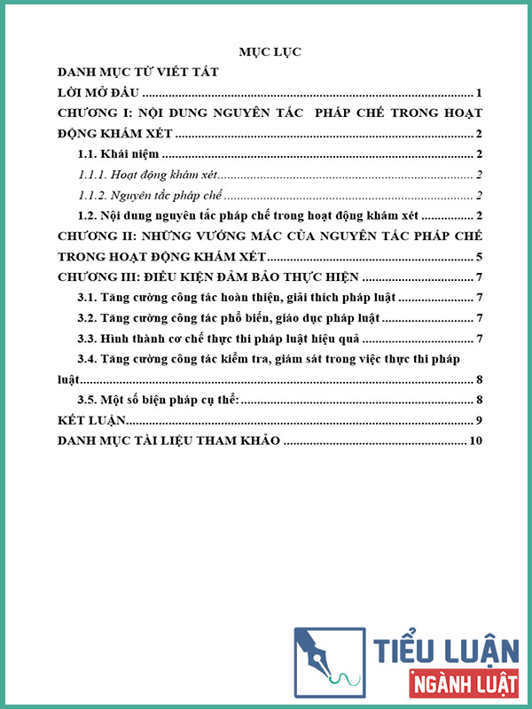 [Tiểu luận 2021] Phân tích nội dung nguyên tắc pháp chế trong hoạt động khám xét, vướng mắc và điều kiện đảm bảo thực hiện nguyên tắc này?