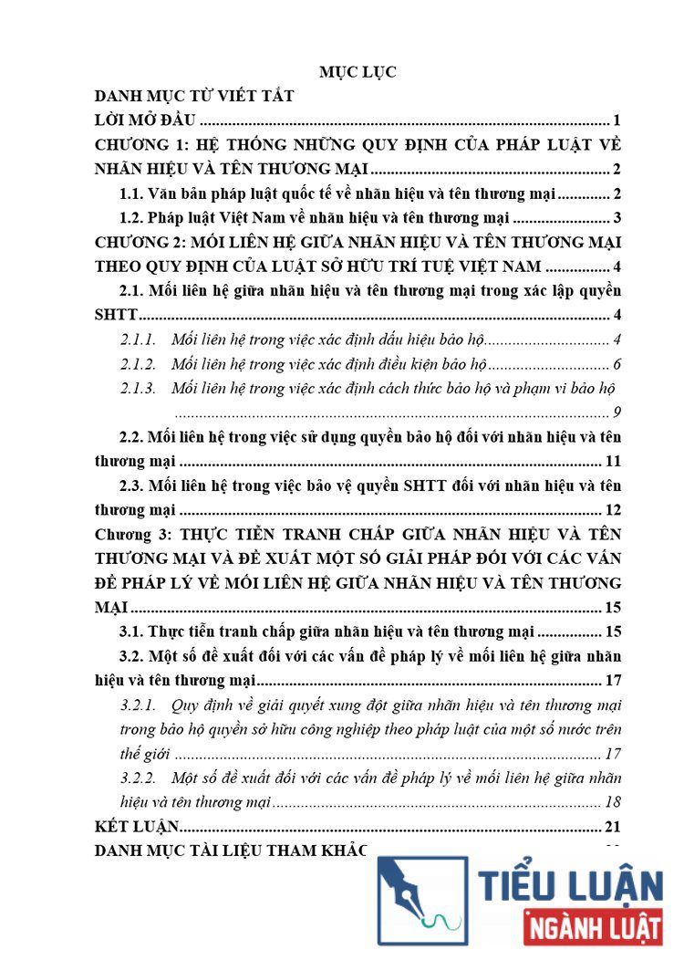 B0101 moi lien he giua nhan hieu va ten thuong mai theo phap luat so huu tri tue viet nam 2