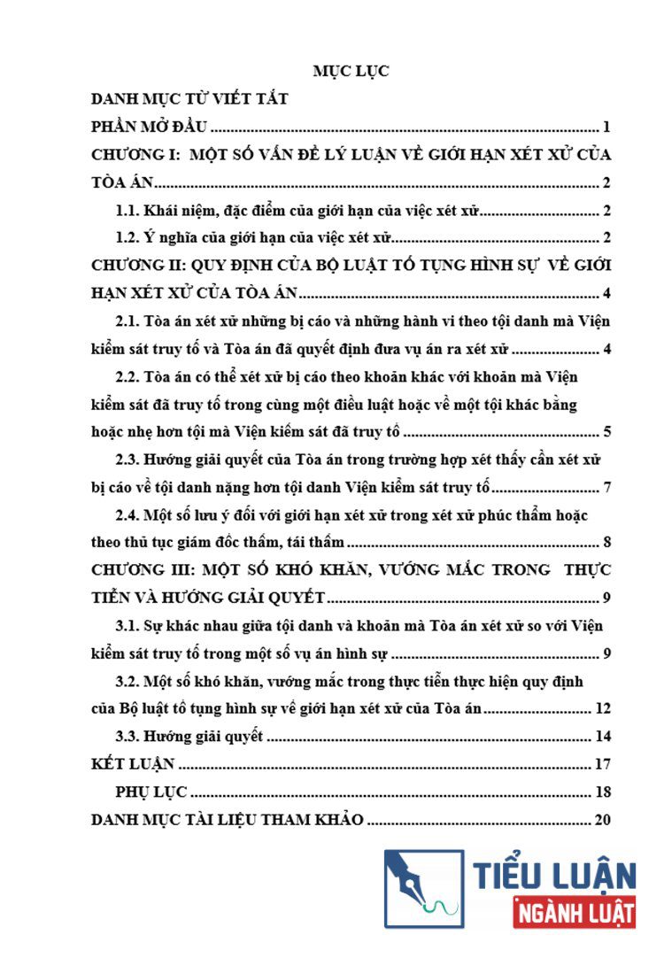 B0126 phan tich quy dinh cua bo luat to tung hinh su ve gioi han xet xu cua toa an 2