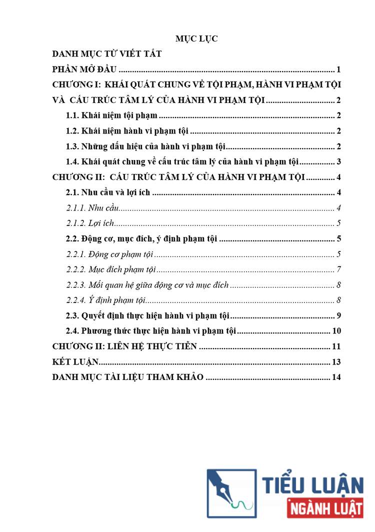 B0156 cau truc tam ly cua hanh vi pham toi 2