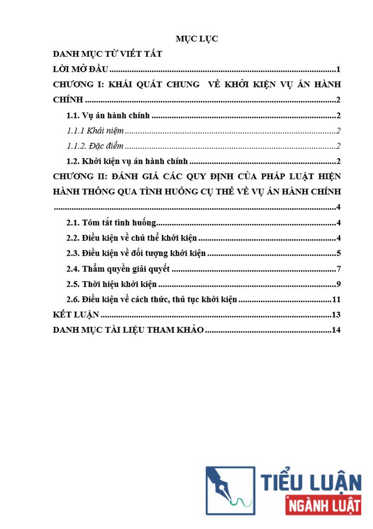 B0184 phap luat hien hanh ve dieu kien khoi kien vu an hanh chinh thong qua tinh huong cu the 2