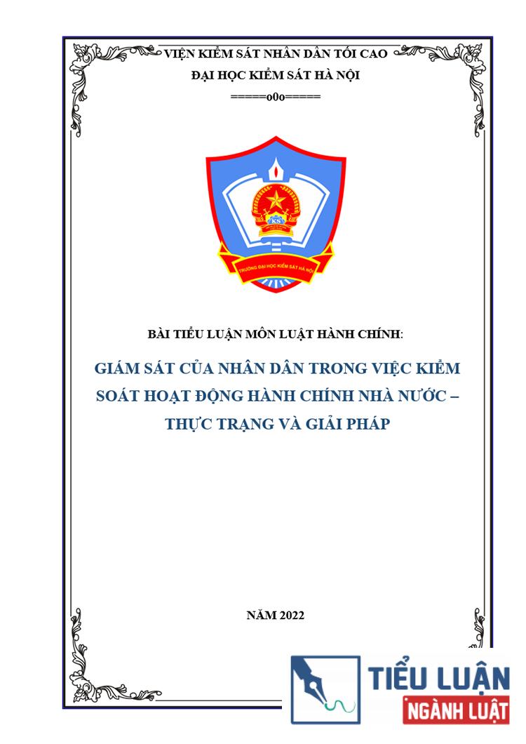 B0189 giam sat cua nhan dan trong viec kiem soat hoat dong hanh chinh nha nuoc 1