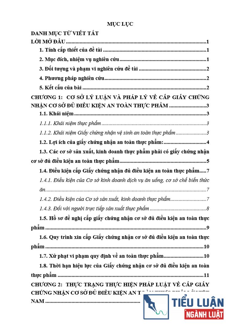 B0203 phap luat ve cap giay chung nhan co so du dieu kien an toan thuc pham 2