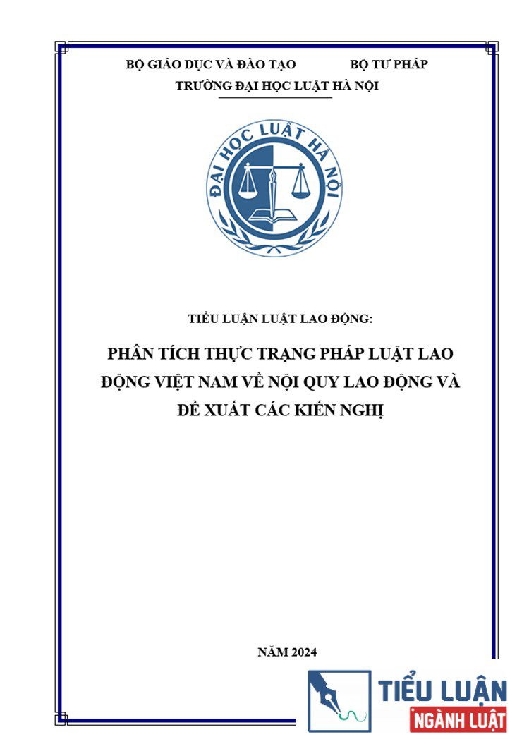 phan tich thuc trang phap luat lao dong viet nam ve noi quy lao dong 1