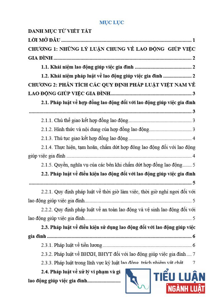 phap luat lao dong viet nam ve lao dong giup viec gia dinh 2