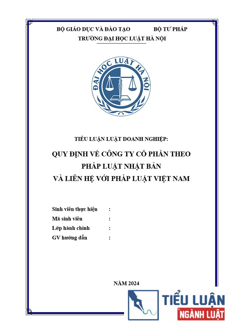 quy dinh ve cong ty co phan theo phap luat nhat ban va lien he voi phap luat viet nam 1