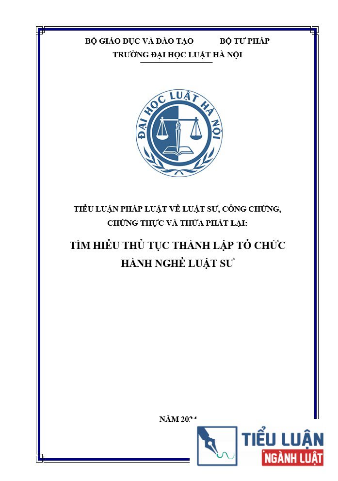 tim hieu thu tuc thanh lap to chuc hanh nghe luat su 1