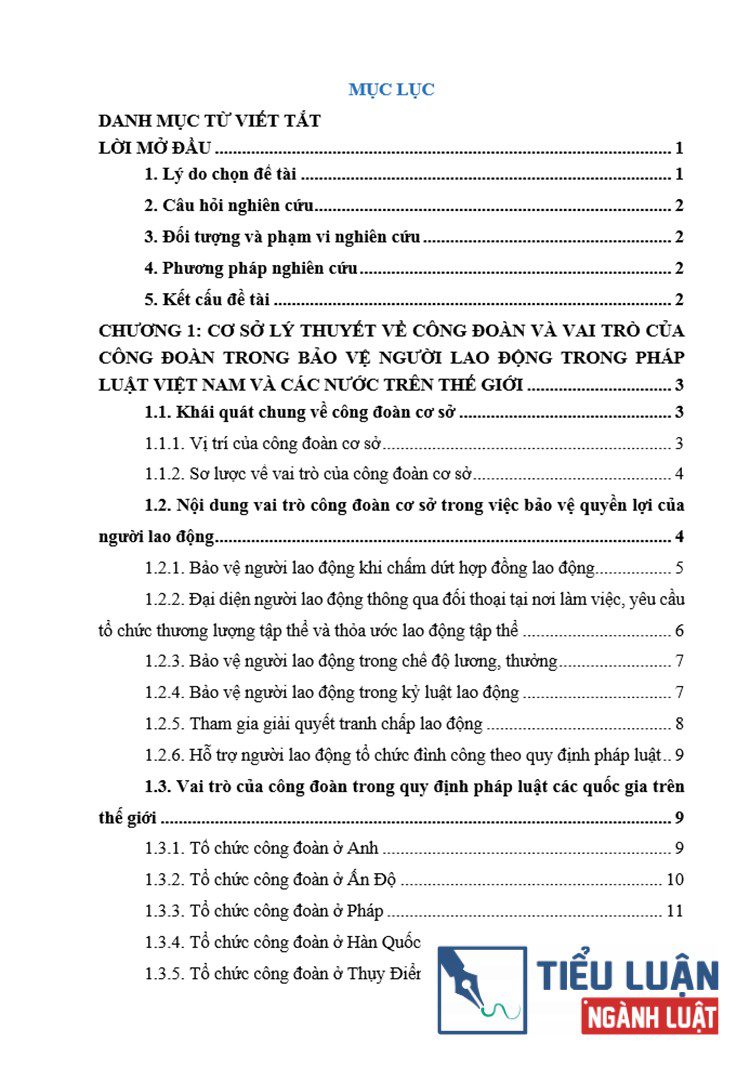 vai tro cua cong doan co so trong bao ve nguoi lao dong va giai quyet tranh chap lao dong 2