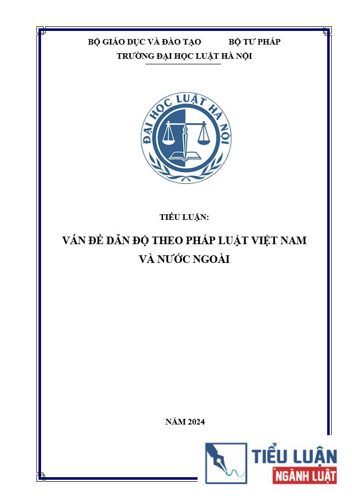 van de dan do theo phap luat viet nam va phap luat nuoc ngoai 1