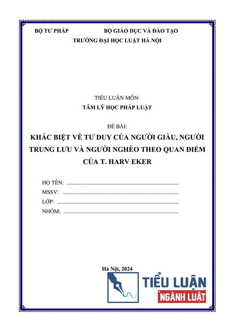 khac biet ve tu duy cua nguoi giau nguoi trung luu va nguoi ngheo theo quan diem cua t harv eker 1