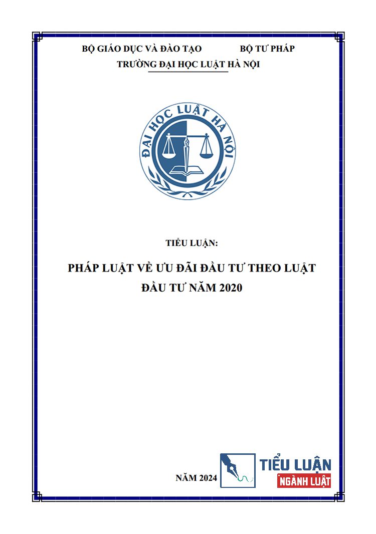 phap luat ve uu dai dau tu theo luat dau tu nam 2020 1
