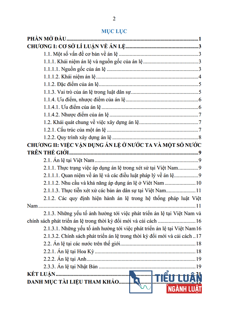 an le va viec ap dung an le tai viet nam va mot so quoc gia tren the gioi 2