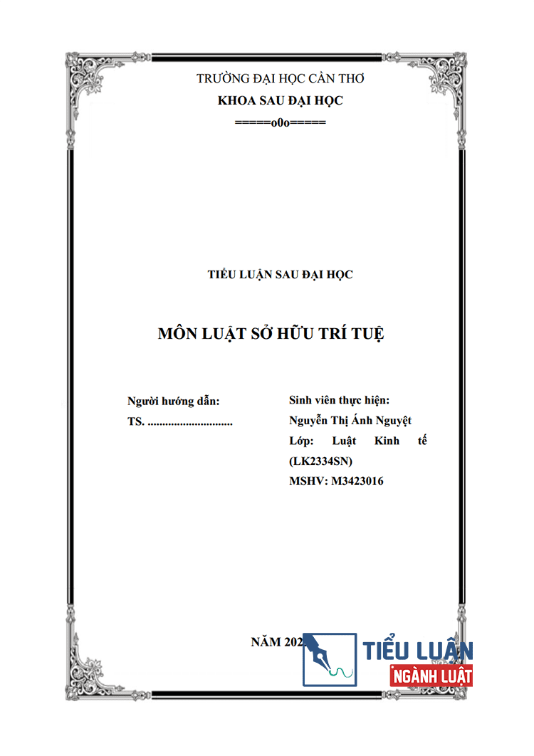 bai tap mon luat so huu tri tue 1