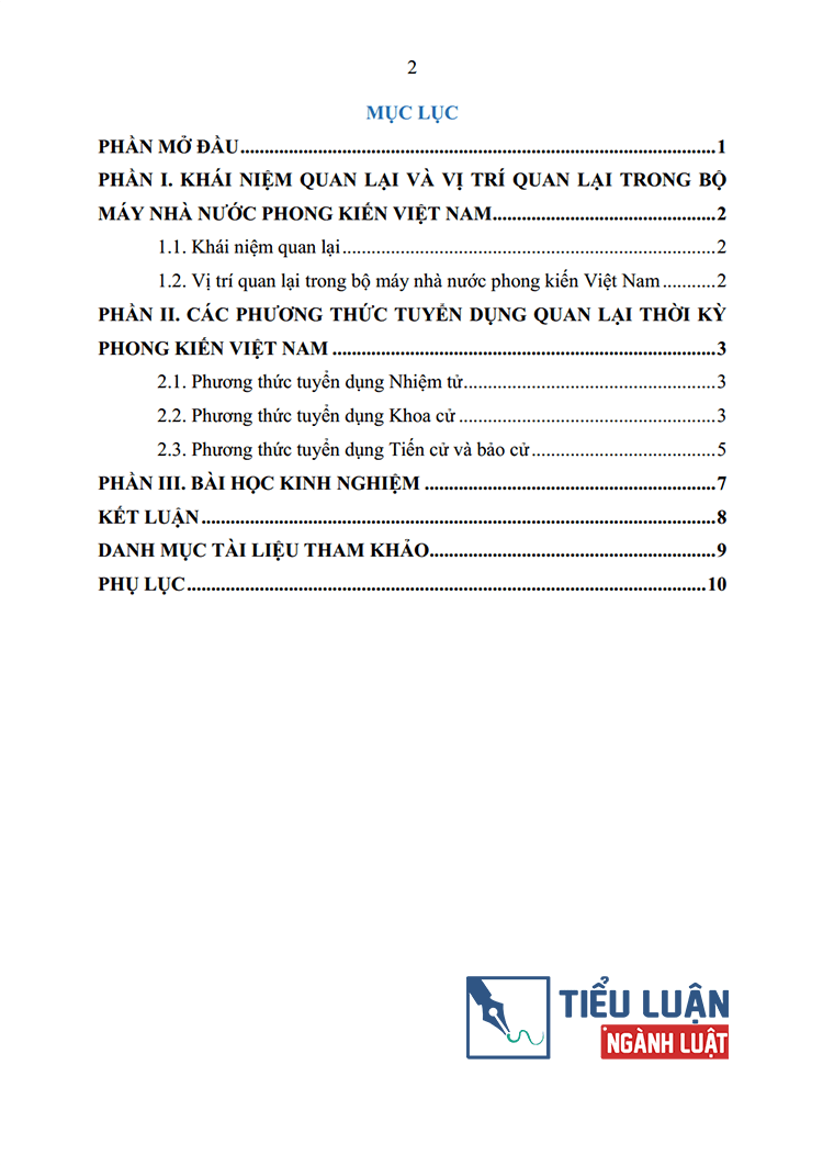 cac phuong thuc tuyen dung quan lai o viet nam thoi phong kien va bai hoc kinh nghiem 2