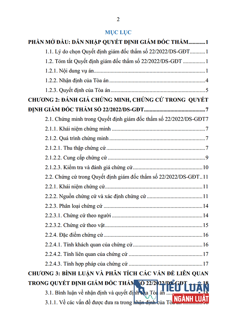 chung minh chung cu trong quyet dinh giam doc tham so 22 2022 ds gdt 2