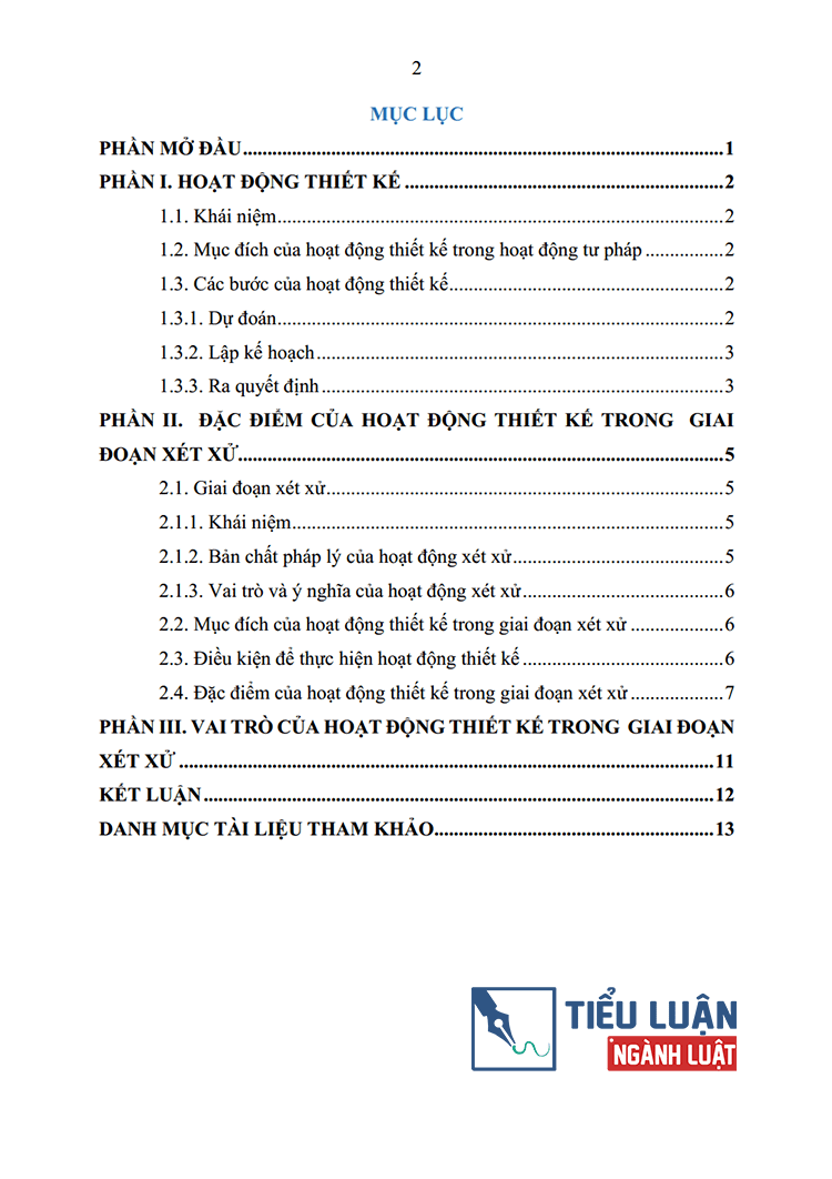 dac diem cua hoat dong thiet ke trong giai doan xet xu 2