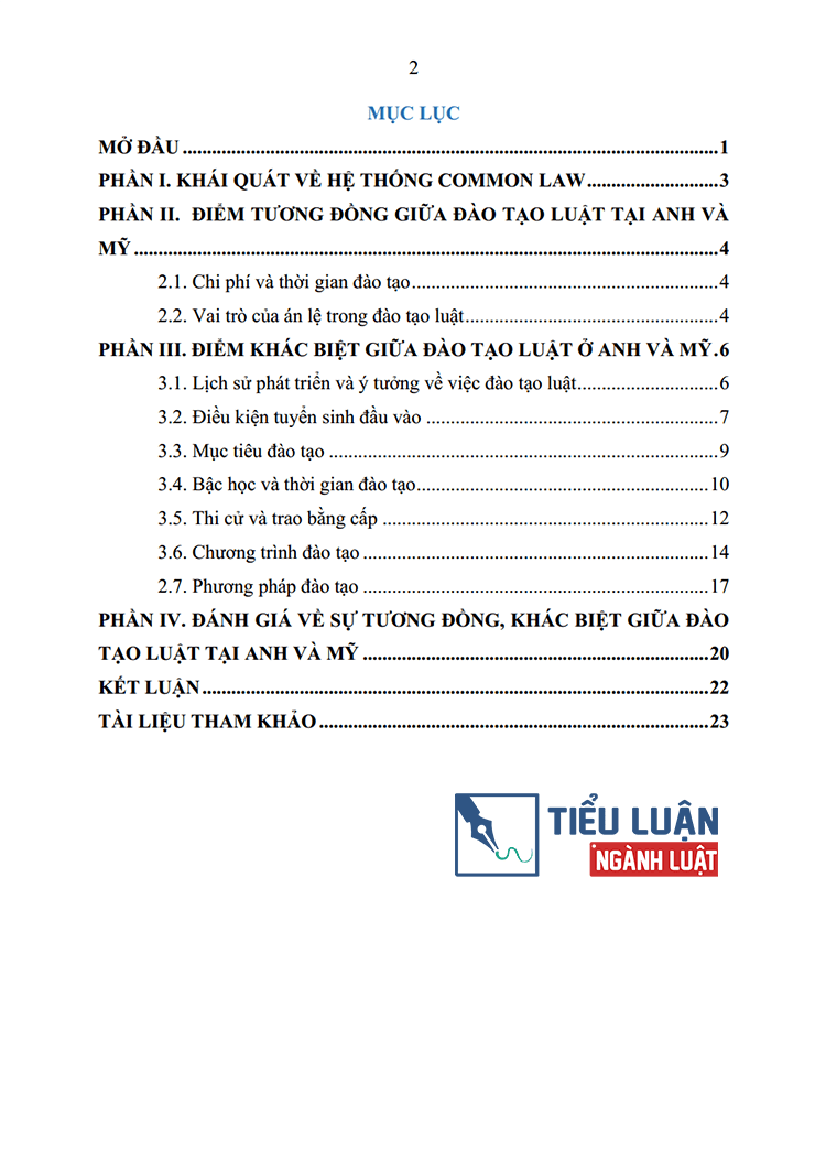 dao tao cu nhan luat tai anh va my duoi goc do luat so sanh 2