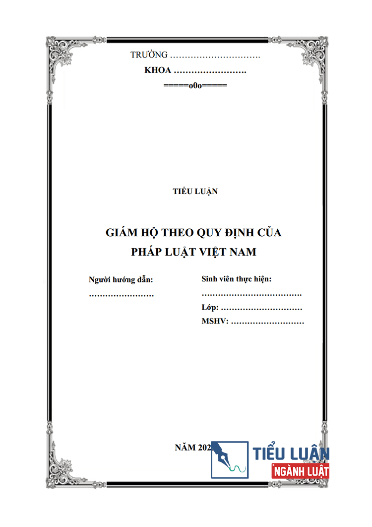 giam ho theo quy dinh cua phap luat viet nam 1