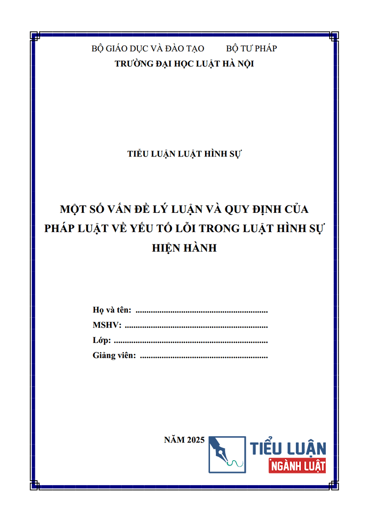 mot so van de li luan va quy dinh cua phap luat ve yeu to loi trong luat hinh su hien hanh 1
