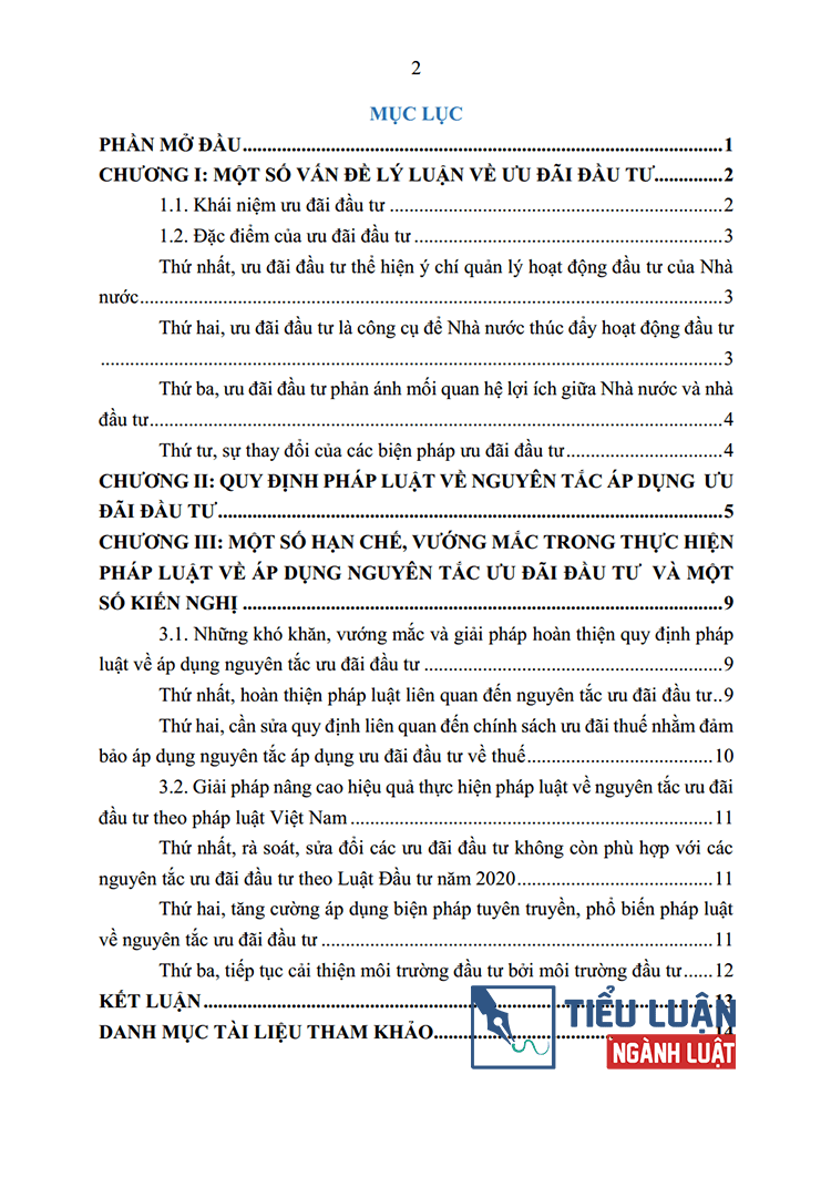 nguyen tac ap dung uu dai dau tu theo phap luat viet nam 2