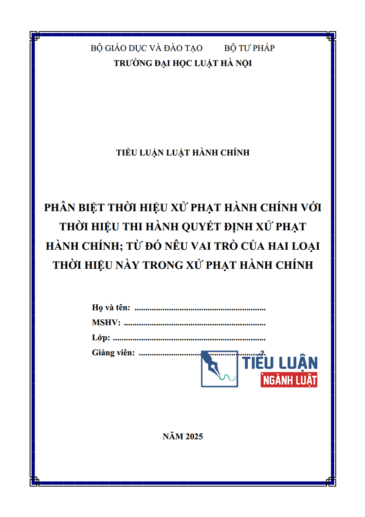 phan biet thoi hieu xu phat hanh chinh voi thoi hieu thi hanh quyet dinh xu phat hanh chinh 1