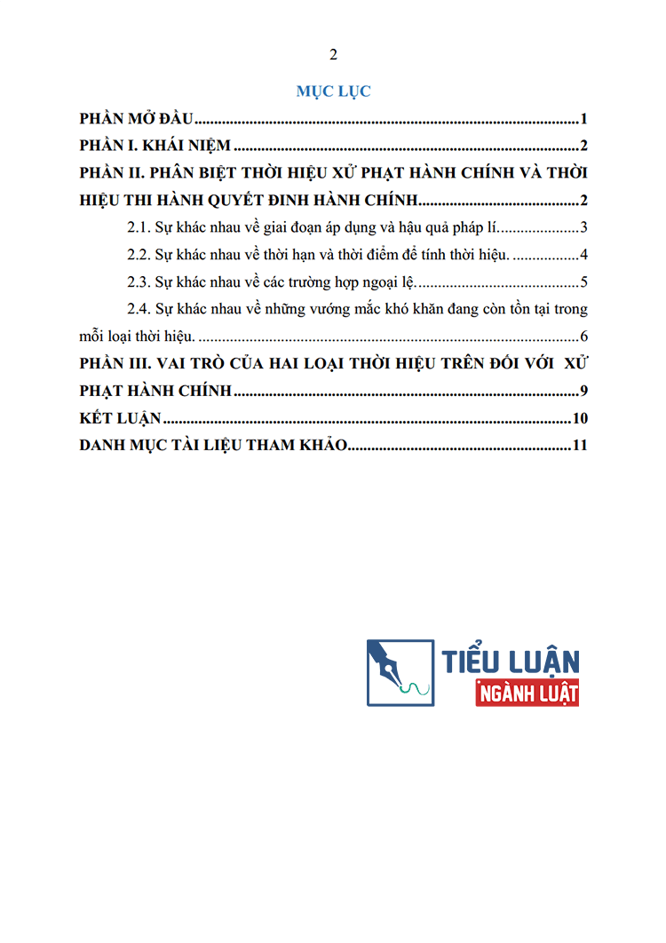 phan biet thoi hieu xu phat hanh chinh voi thoi hieu thi hanh quyet dinh xu phat hanh chinh 2