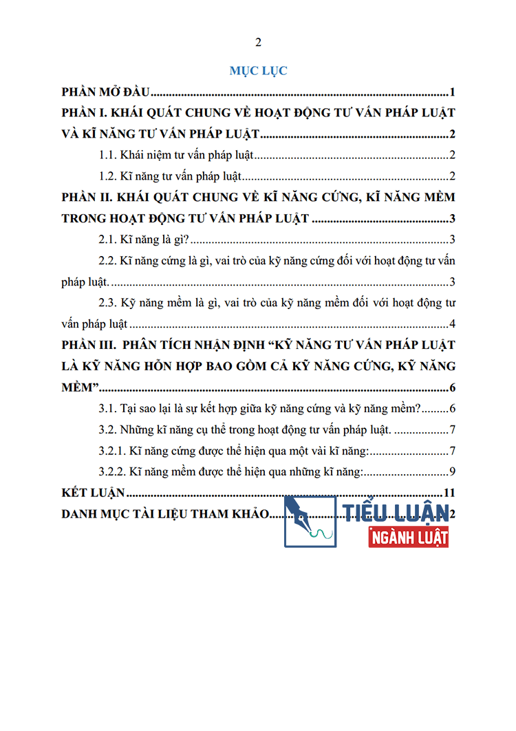 phan tich nhan dinh ky nang tu van phap luat la ky nang hon hop bao gom ca ky nang cung ky nang mem 2