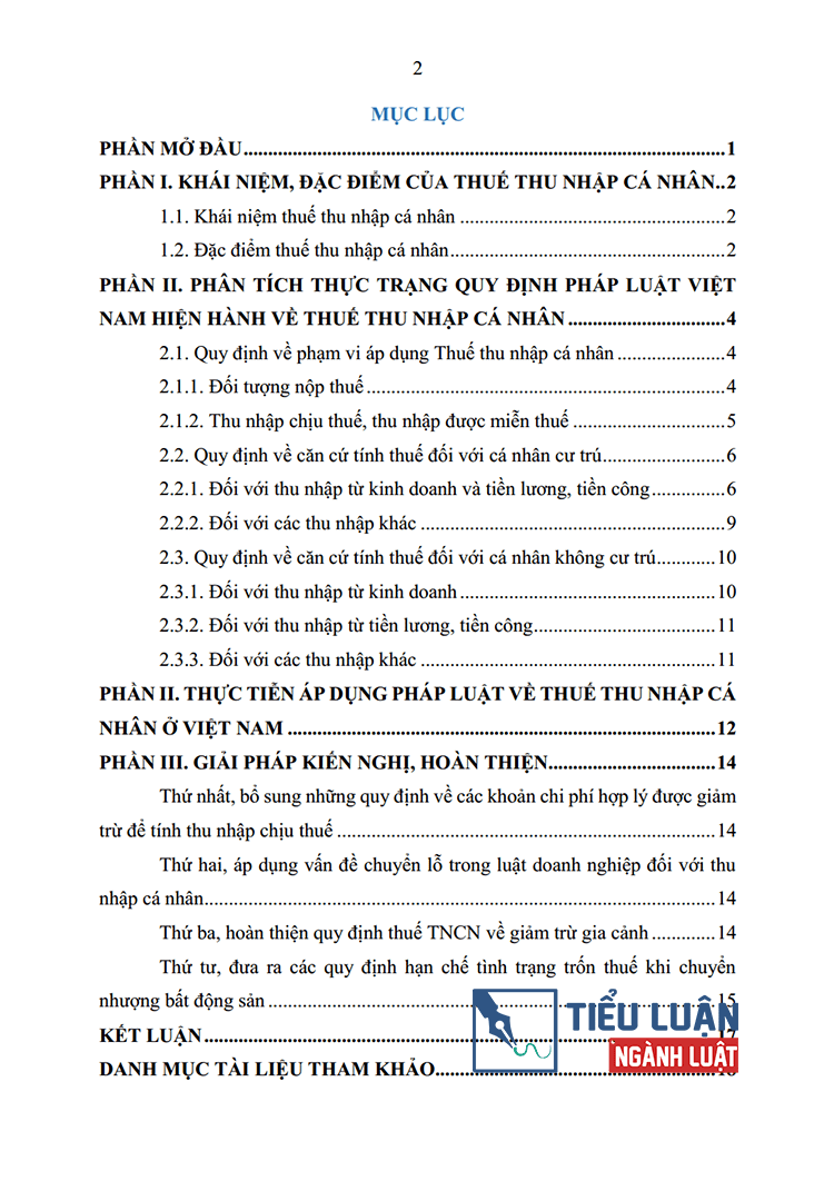 phan tich thuc trang phap luat thue thu nhap ca nhan o viet nam 2