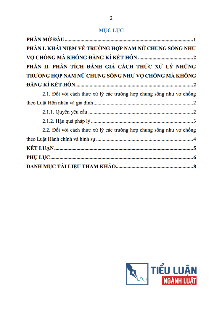 phan tich va danh gia cach thuc xu li nhung truong hop nam nu chung song nhu vo chong ma khong dang ki ket hon 2