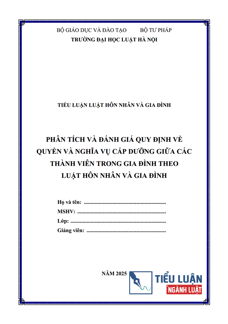phan tich va danh gia quy dinh ve quyen va nghia vu cap duong giua cac thanh vien trong gia dinh 1