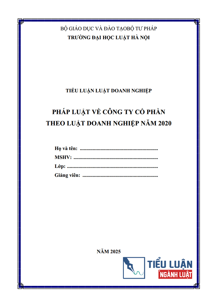 phap luat ve cong ty co phan theo luat doanh nghiep nam 2020 2 1