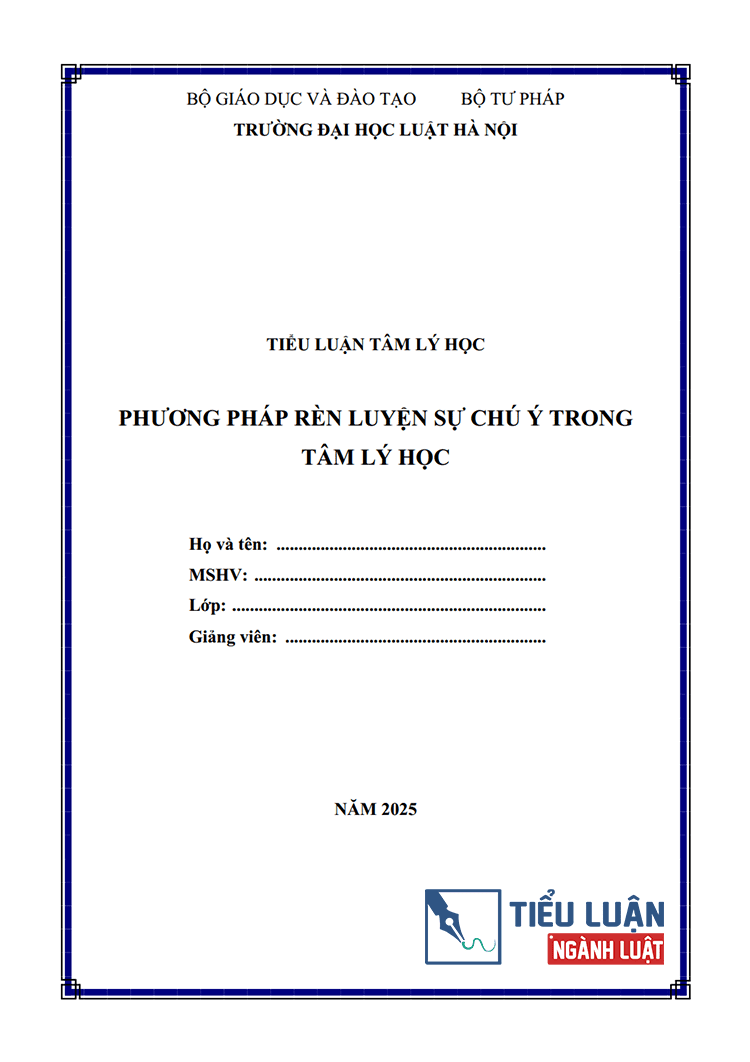 phuong phap ren luyen su chu y trong tam ly hoc 1