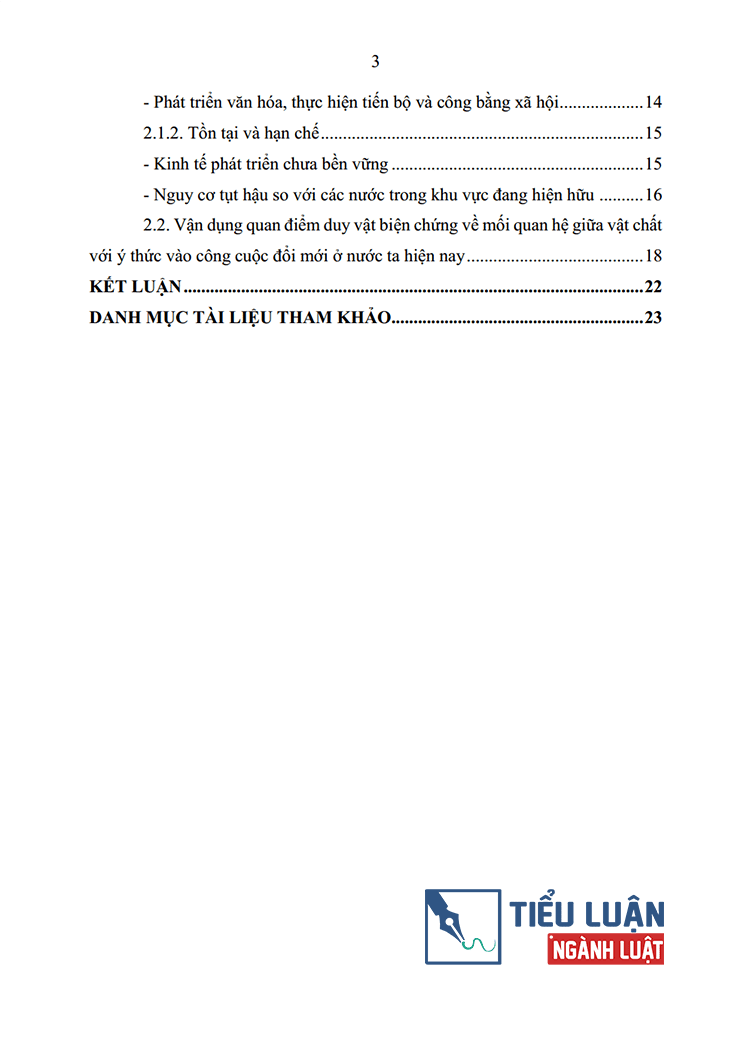 quan diem duy vat bien chung ve moi quan he giua vat chat voi y thuc va van dung bai 7 3