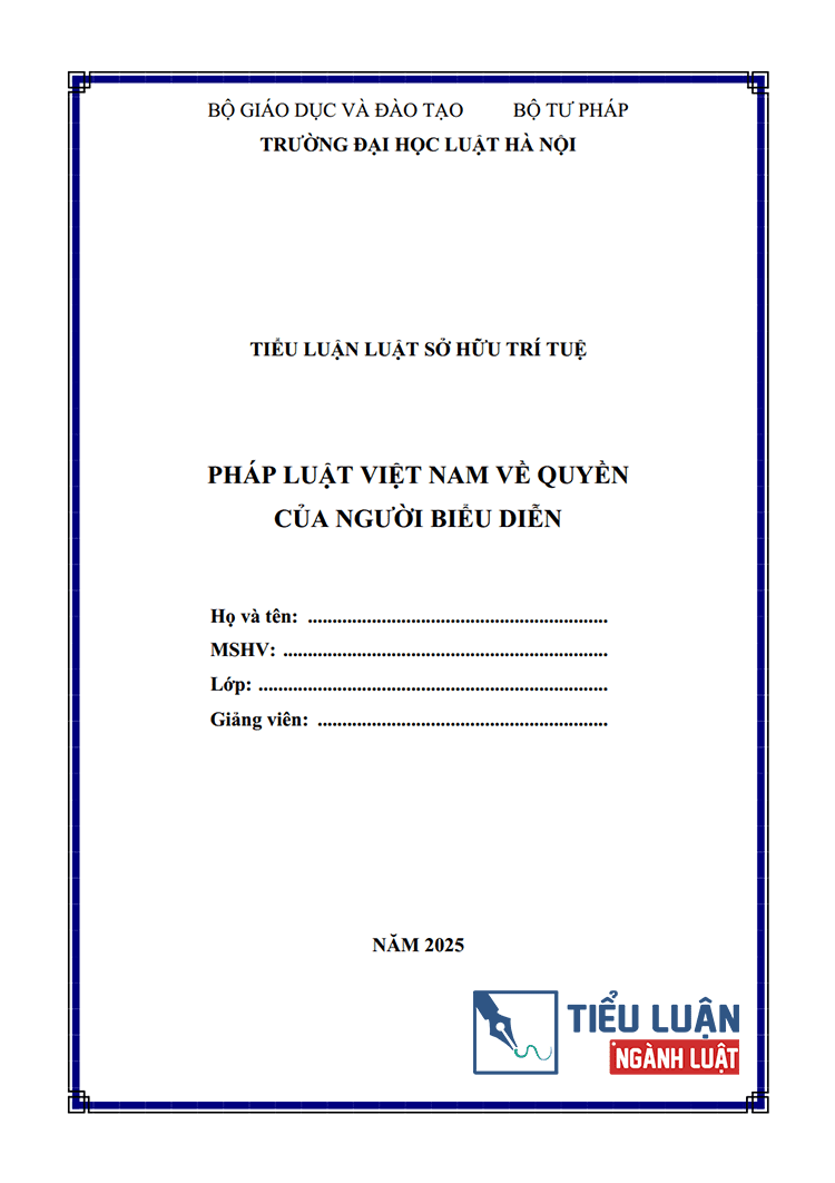 quy dinh phap luat ve quyen cua nguoi bieu dien 1