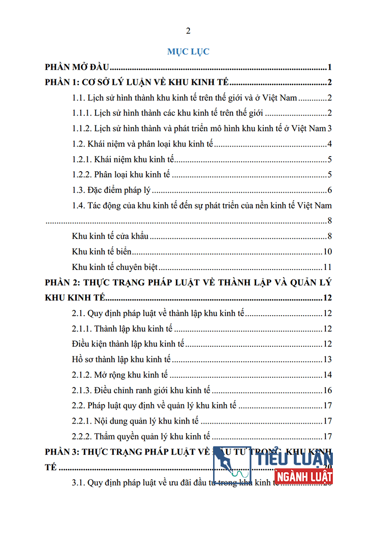 quy dinh phap luat ve thanh lap va quan ly khu kinh te o viet nam 2