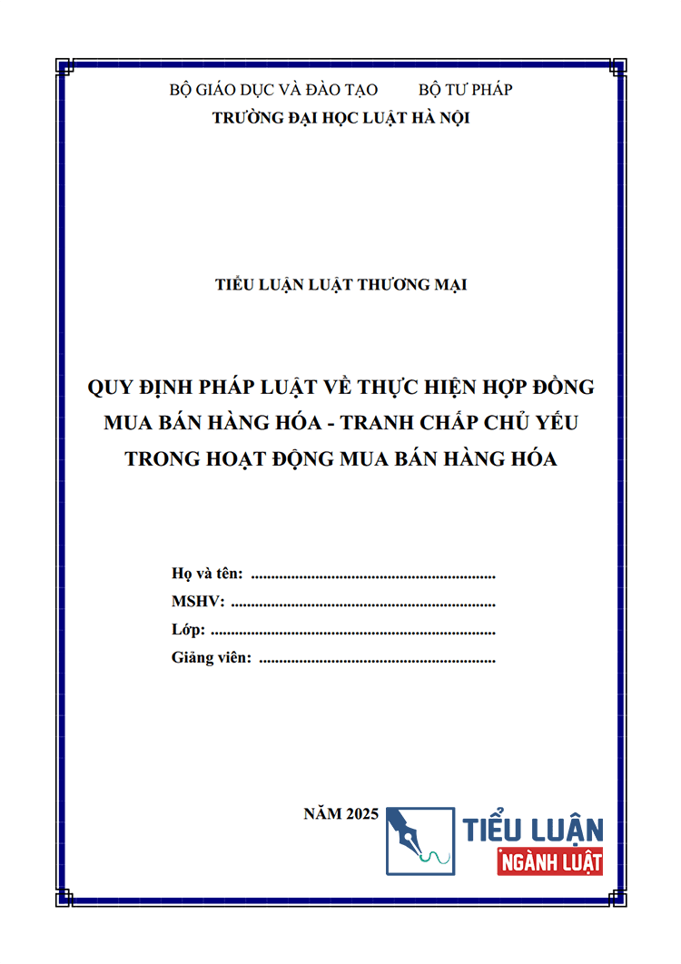 quy dinh phap luat ve thuc hien hop dong mua ban hang hoa 1