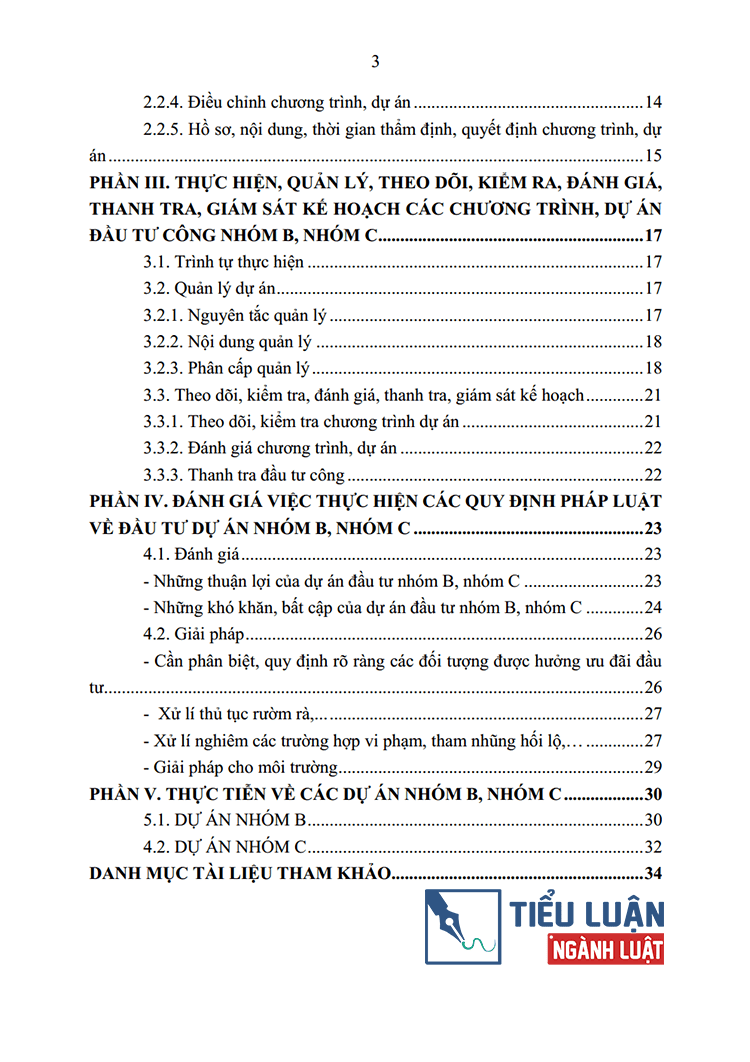 quy dinh ve phap luat dau tu du an nhom b va du an nhom c 3