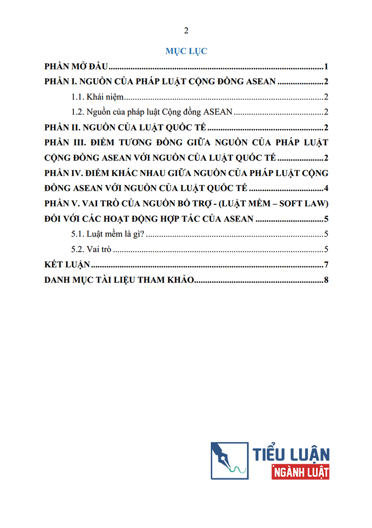 so sanh nguon cua phap luat cong dong asean voi nguon cua luat quoc te 2