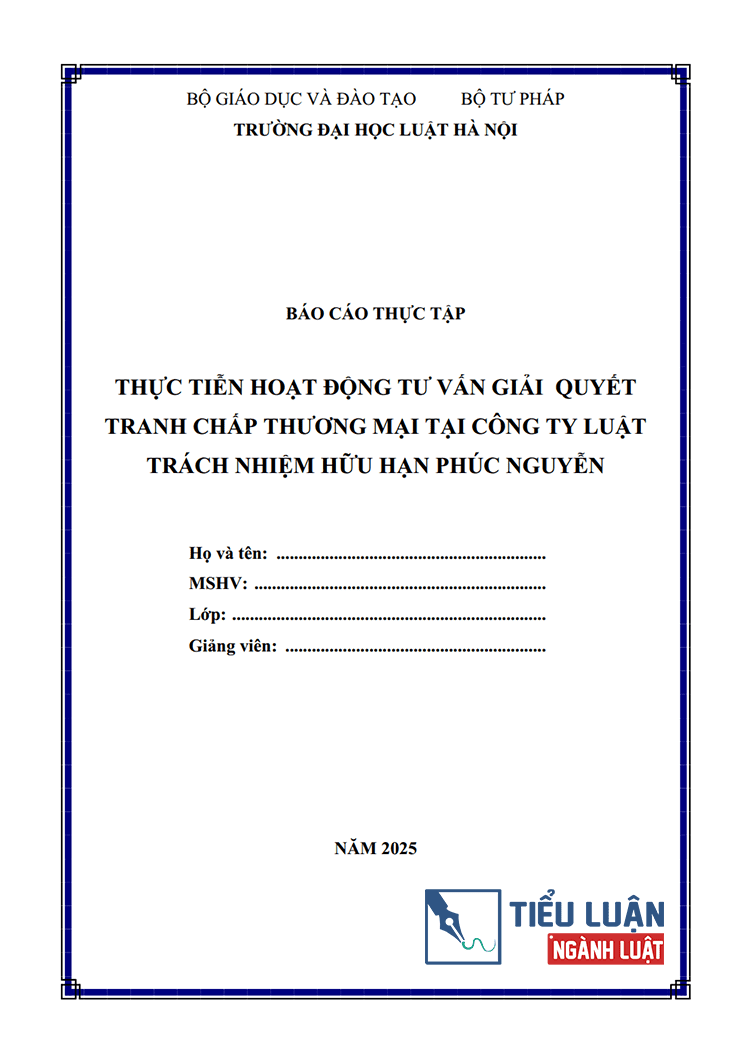 thuc tien hoat dong tu van giai quyet tranh chap thuong mai tai cong ty luat tnhh phuc nguyen 1