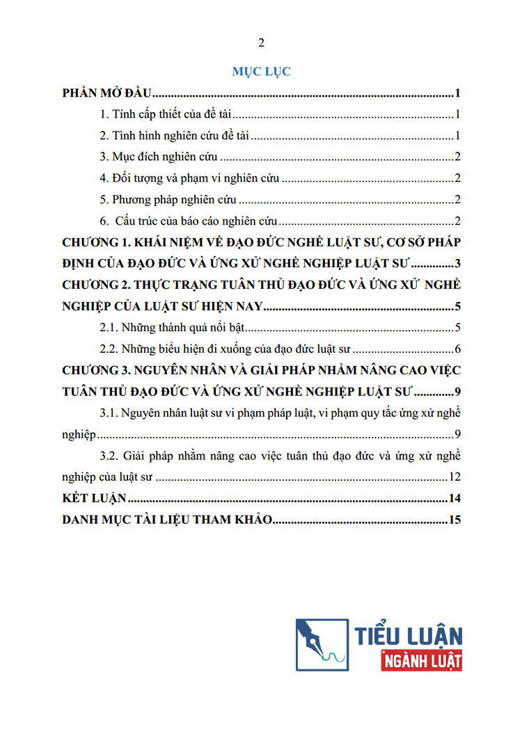 thuc trang va giai phap nang cao viec tuan thu dao duc va quy tac ung xu cua luat su bai 2 2