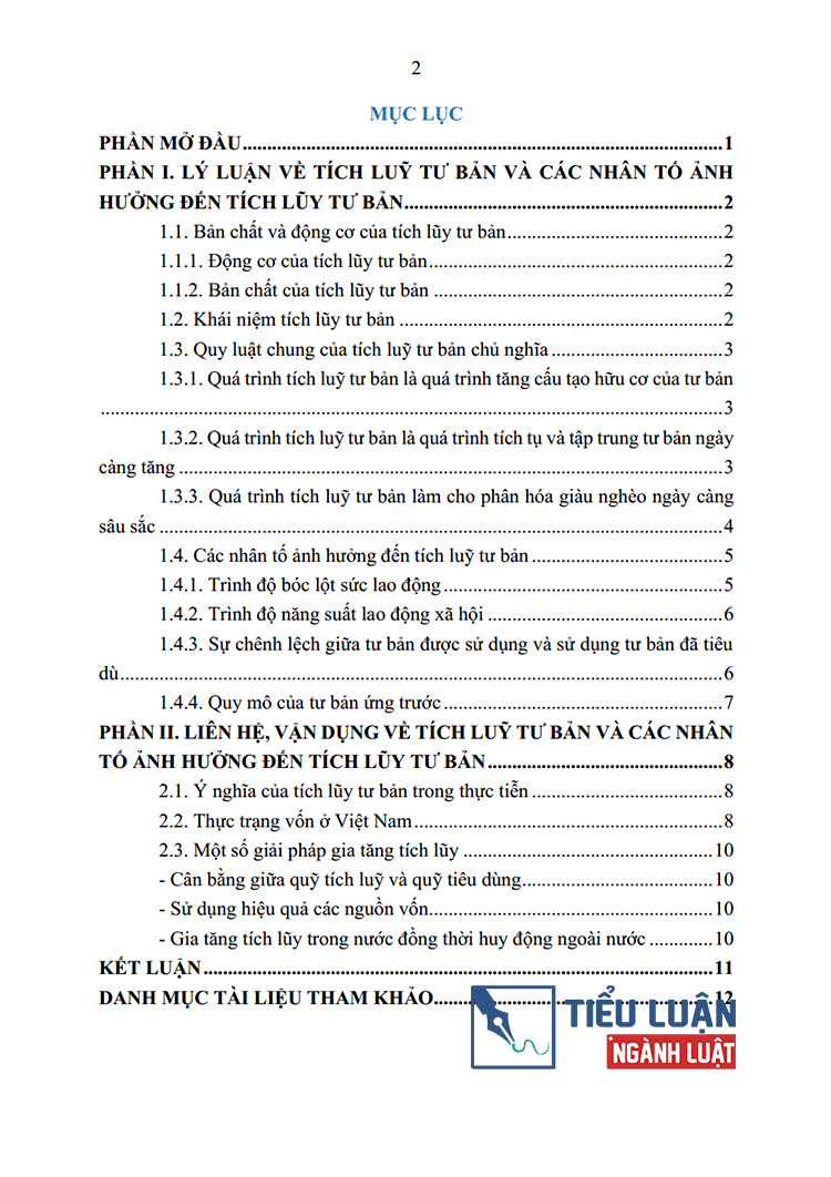 tich luy tu ban va cac nhan to anh huong den quy mo tich luy lien he van dung cho vi du 2