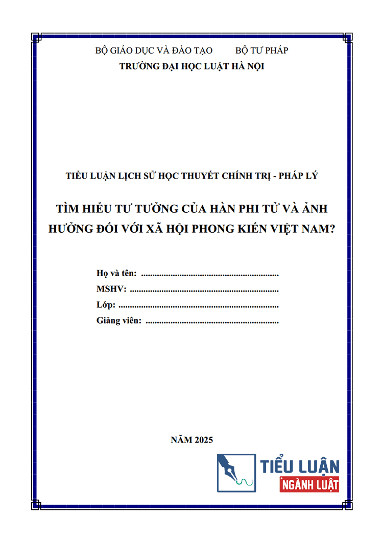 tim hieu tu tuong cua han phi tu va anh huong doi voi xa hoi phong kien viet nam 1