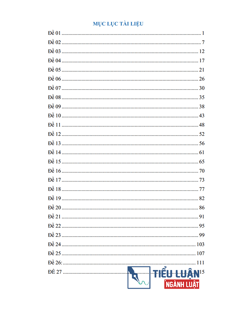 tuyen tap de thi mon luat hinh su co dap an