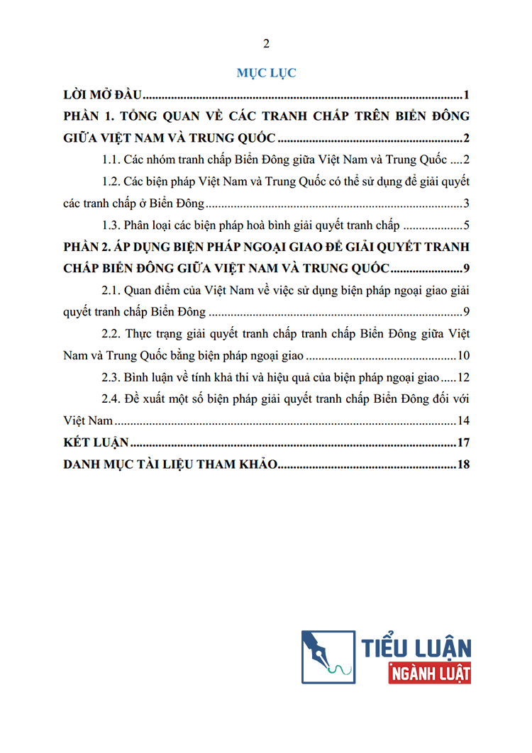 viet nam tranh chap bien dong va bien phap ngoai giao kha thi va hieu qua 2