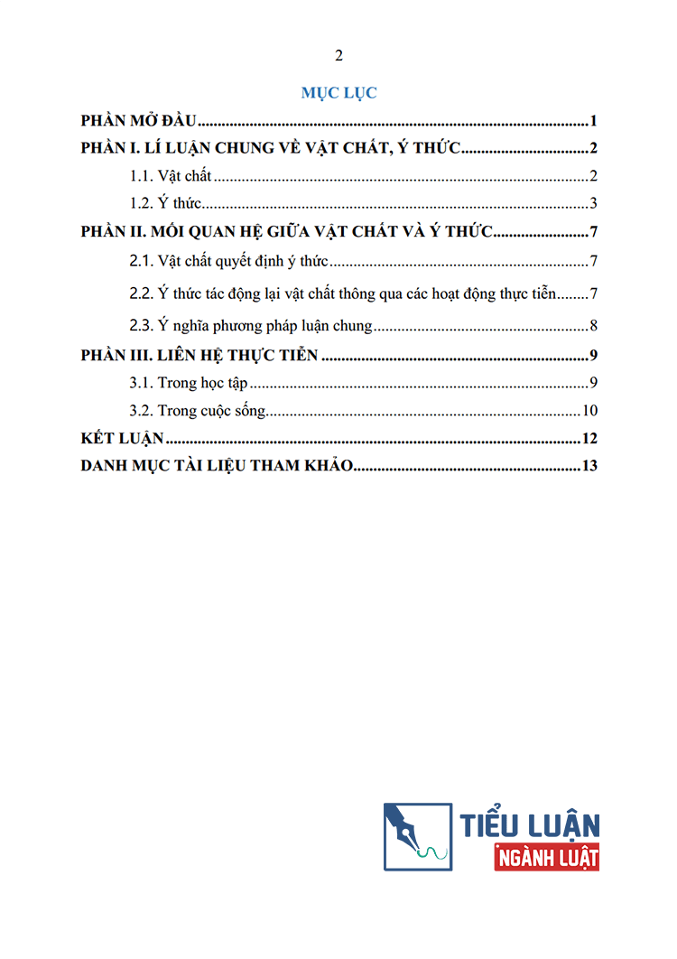 phan tich quan niem duy vat bien chung ve moi quan he giua vat chat va y thuc tu do xay dung y nghia phuong phap luan chung 2