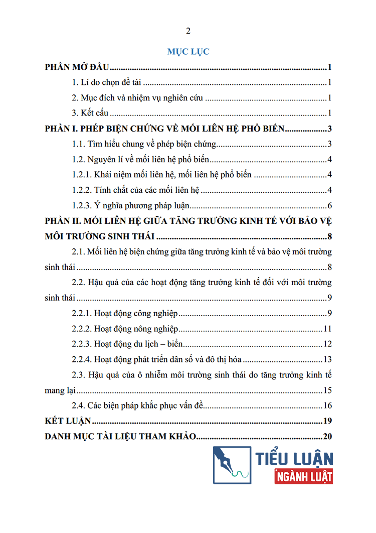 phep bien chung ve moi lien he pho bien va van dung lien he giua tang truong kinh te voi bao ve moi truong bai 14 2