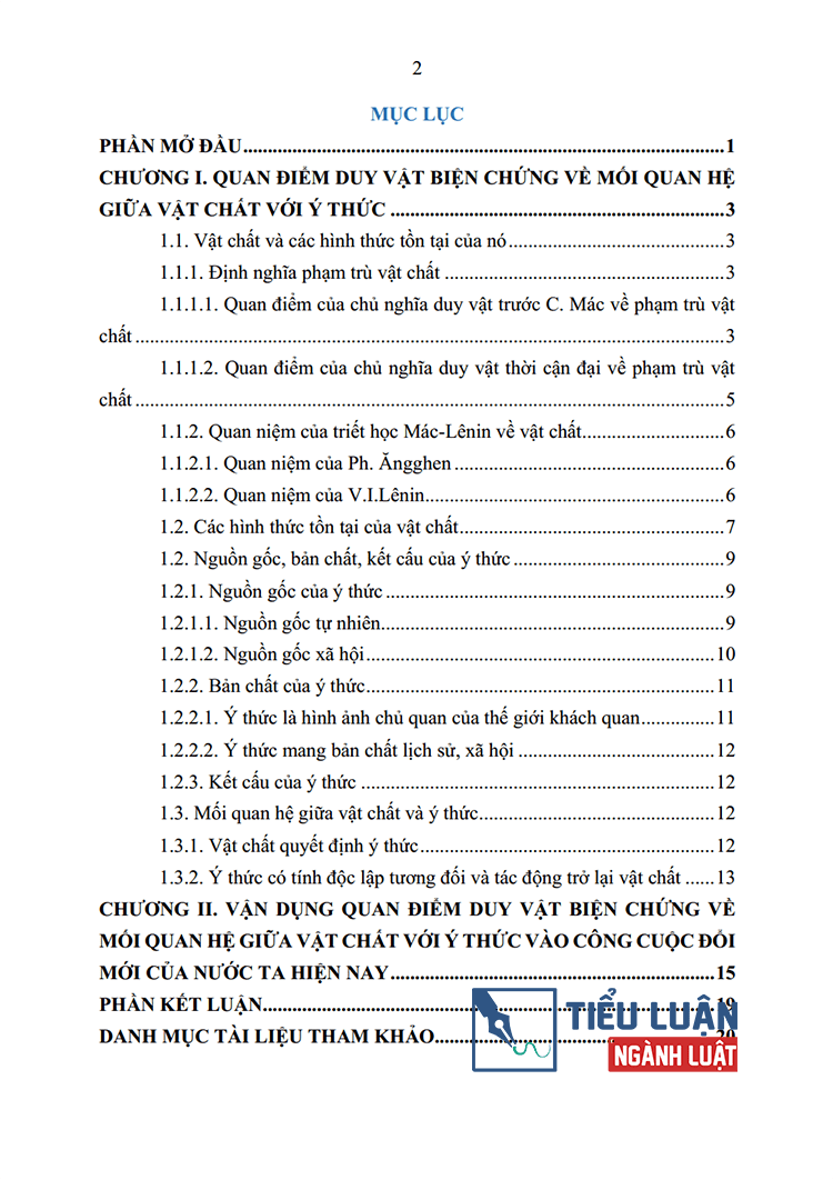 quan diem duy vat bien chung ve moi quan he giua vat chat voi y thuc va van dung vao cong cuoc doi moi bai 15 2