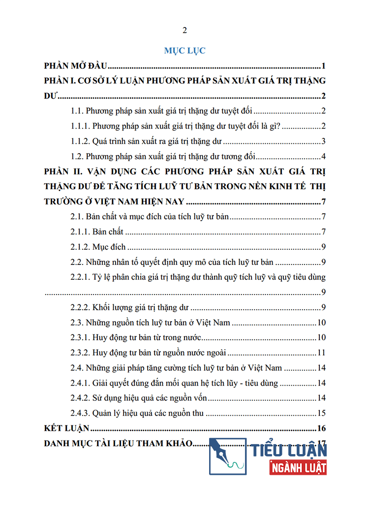 van dung cac phuong phap san xuat gia tri thang du de tang tich luy tu ban trong nen kinh te thi truong o viet nam hien nay 2