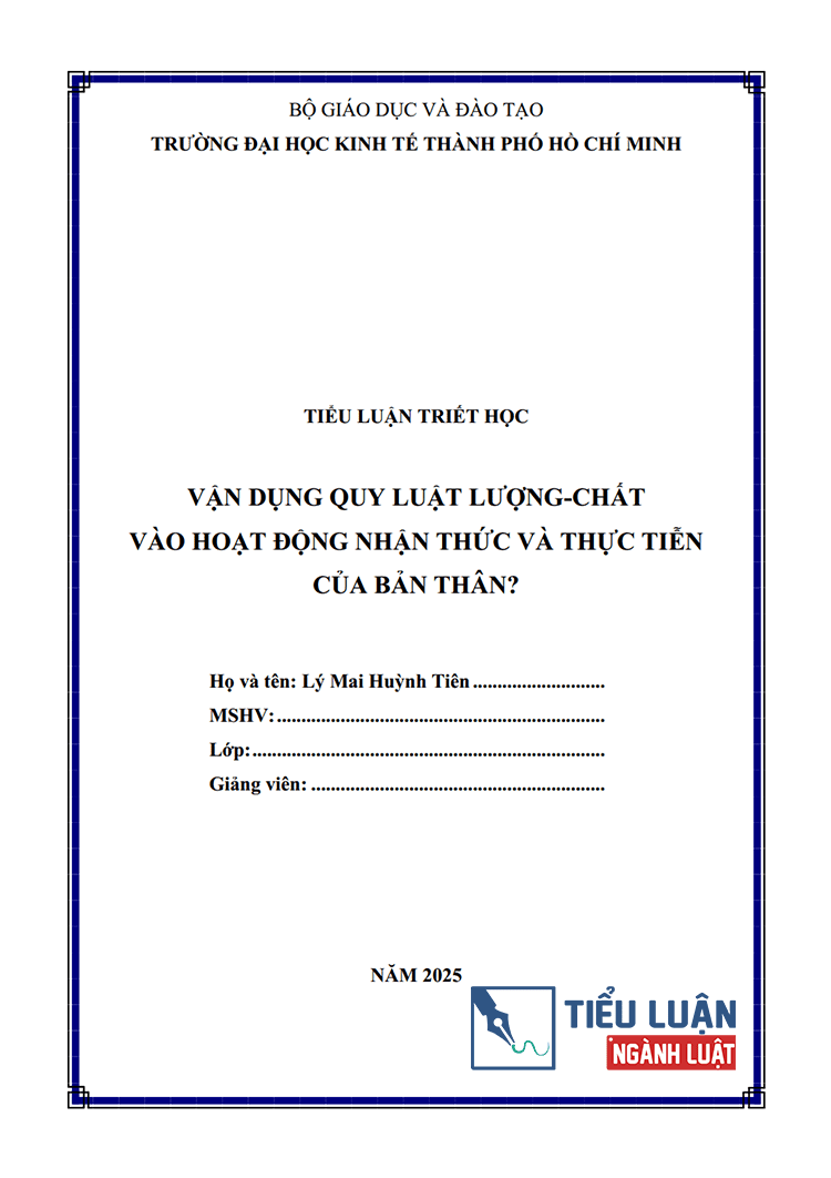 van dung quy luat chat luong vao hoat dong nhan thuc va thuc tien cua ban than 1